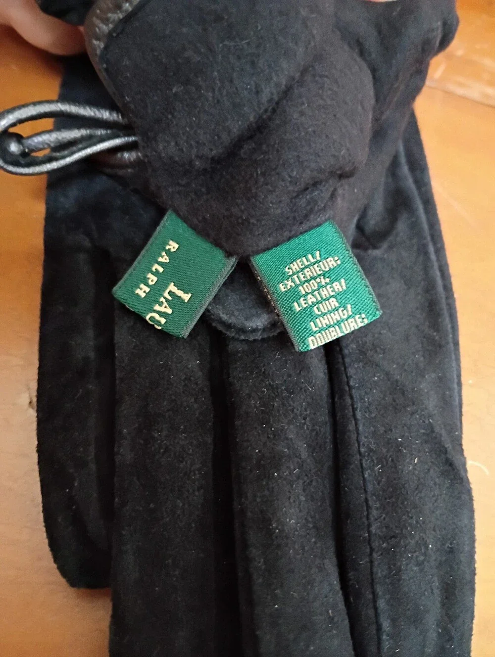 Lauren by Ralph Lauren Green Label Women’s Size XL 100% Leather Gloves